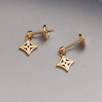 [Demi jewelry]STAR EARRINGS GOLD