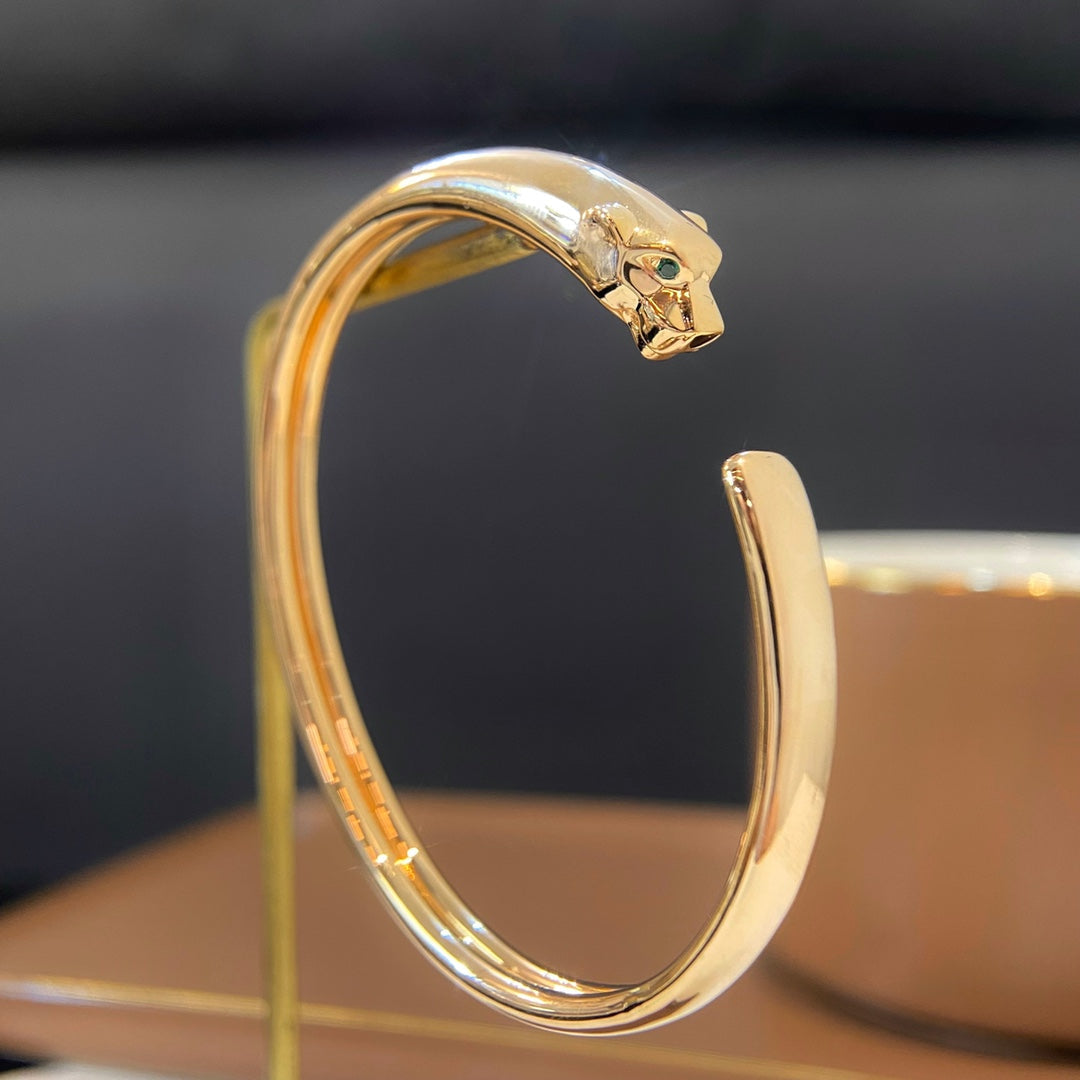 [Demi jewelry]PANTHERE GOLD OPEN BRACELET