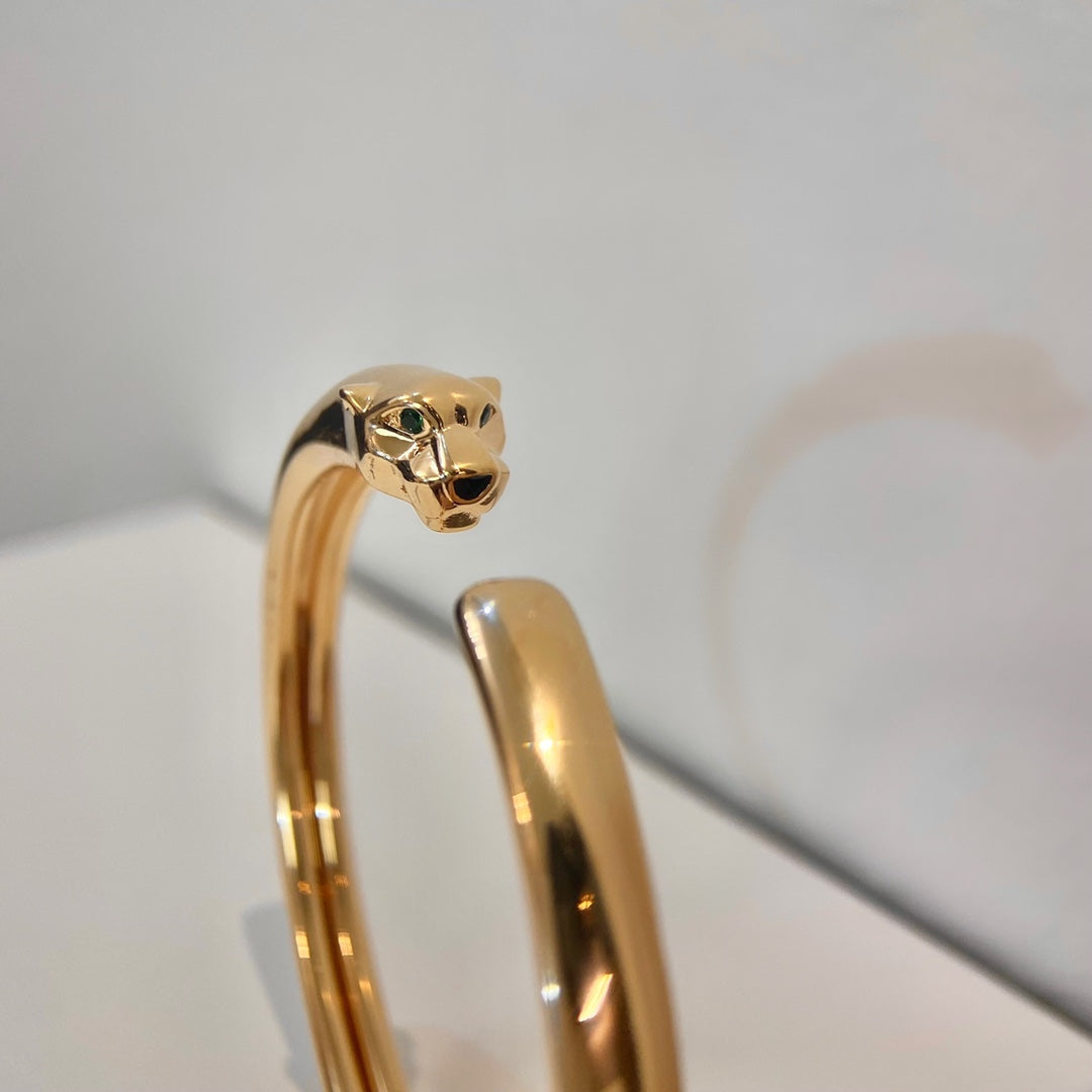 [Demi jewelry]PANTHERE GOLD OPEN BRACELET