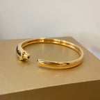 [Demi jewelry]PANTHERE GOLD OPEN BRACELET