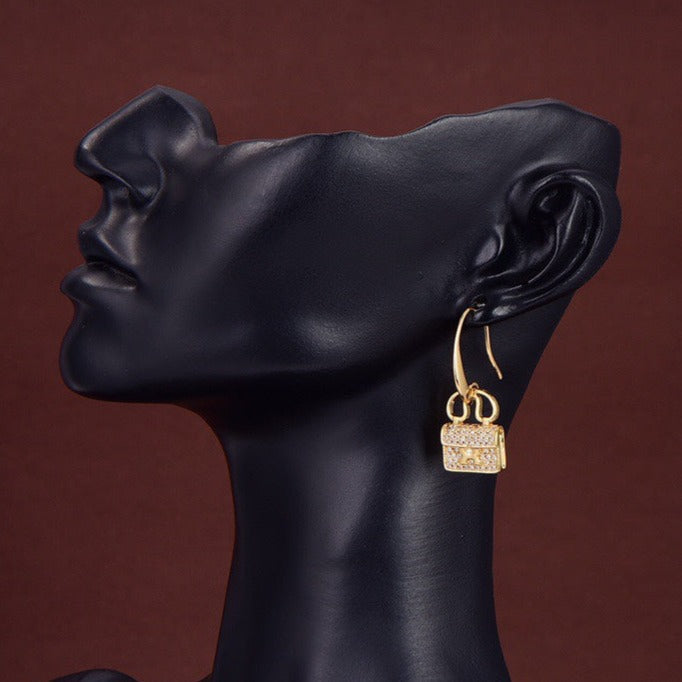 [Demi jewelry]KELLY DIAMOND EARRINGS