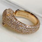 [Demi jewelry]PANTHERE PINK GOLD DIAMOND RING