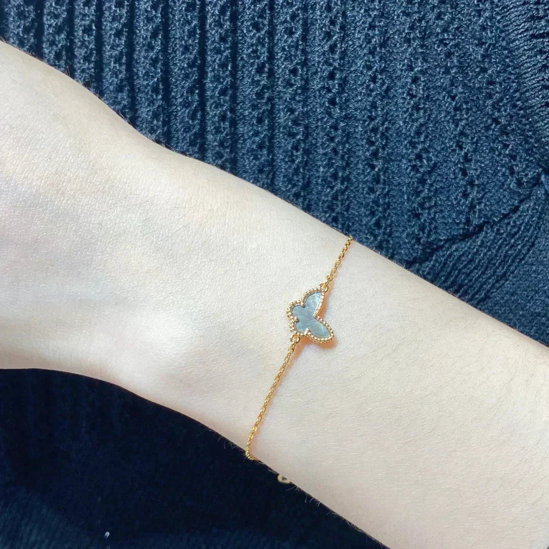 [Demi jewelry]BUTTERFLY DARK MOP BUTTERFLY BRACELET