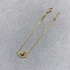 [Demi jewelry]BUTTERFLY DARK MOP BUTTERFLY BRACELET