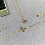 [Demi jewelry]BUTTERFLY DARK MOP BUTTERFLY BRACELET