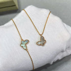 [Demi jewelry]BUTTERFLY DARK MOP BUTTERFLY BRACELET