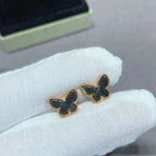 [Demi jewelry]BUTTERFLY DARK MOP  EARRINGS