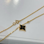 [Demi jewelry]STAR BLACK MOP NECKLACE