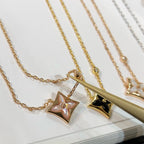 [Demi jewelry]STAR BLACK MOP NECKLACE