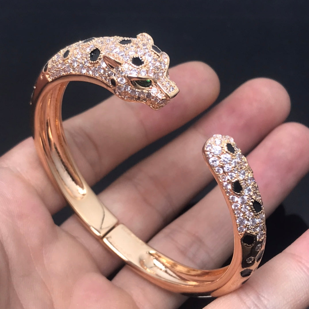 [Demi jewelry]PANTHERE BIG BRACELET DIAMONDS