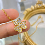 [Demi jewelry]FLOWER DIAMOND NECKLACE