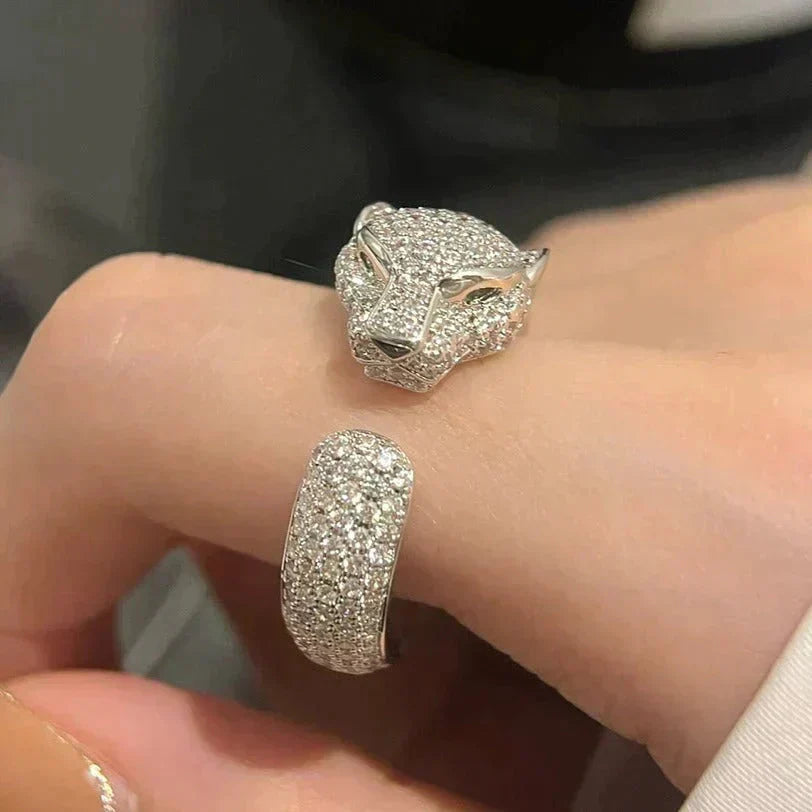 [Demi jewelry]PANTHERE 5.5MM ALL DIAMOND RING