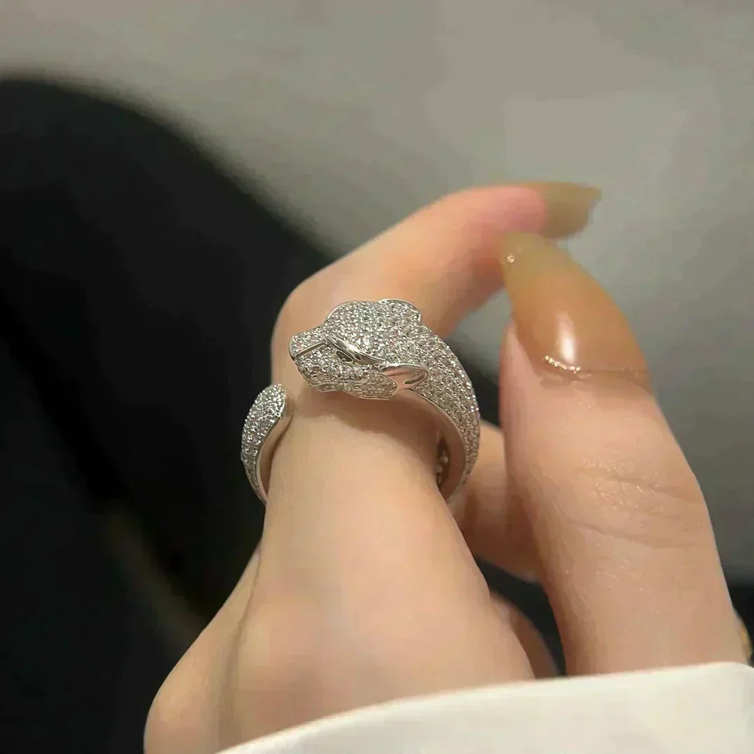 [Demi jewelry]PANTHERE 5.5MM ALL DIAMOND RING