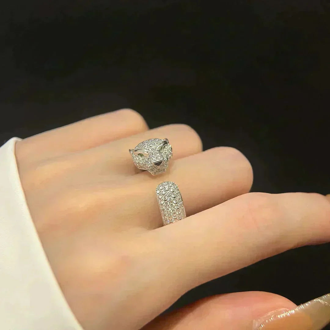 [Demi jewelry]PANTHERE 5.5MM ALL DIAMOND RING