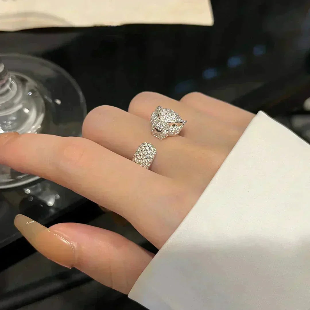 [Demi jewelry]PANTHERE 5.5MM ALL DIAMOND RING