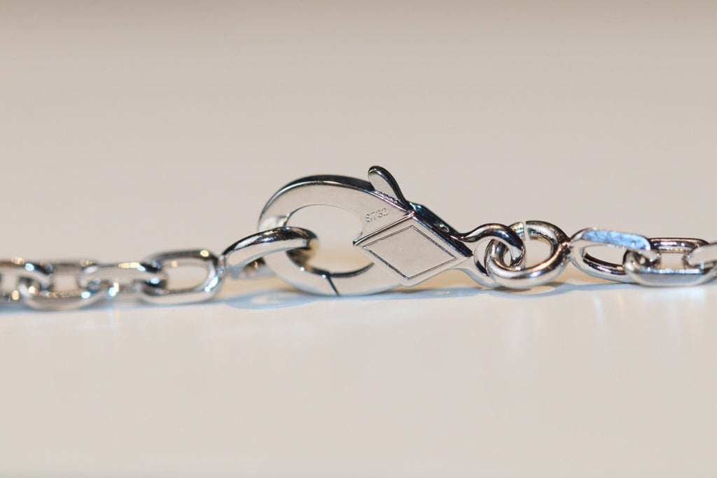 [Demi jewelry]CLOVER 20 MOTIFS ONYX DIAMOND SILVER