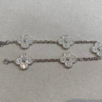 [Demi jewelry] CLOVER 5 MOTIF FULL DIAMOND BRACELET COLLECTION-new