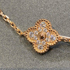 [Demi jewelry] CLOVER 5 MOTIF FULL DIAMOND BRACELET COLLECTION-new