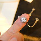 [Demi jewelry]SUN MOTIF PINK MOP SILVER BRACELET