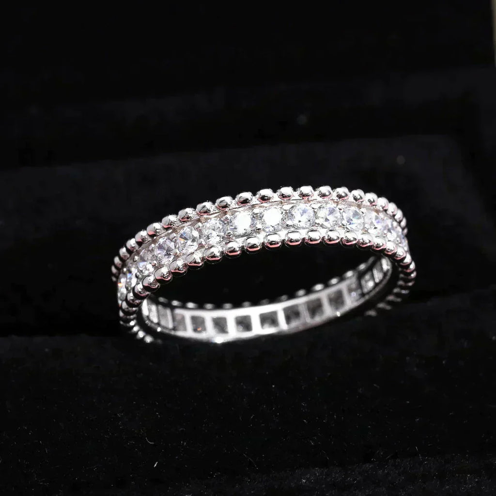 [Demi jewelry]PERLEE DIAMOND SILVER RING