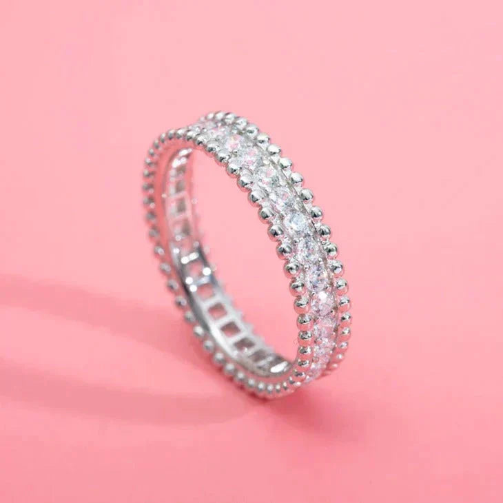 [Demi jewelry]PERLEE DIAMOND SILVER RING