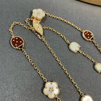 [Demi jewelry]LUCKY SPRING 15 MOTIFS GOLD NECKLACE