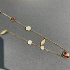 [Demi jewelry]LUCKY SPRING 15 MOTIFS GOLD NECKLACE