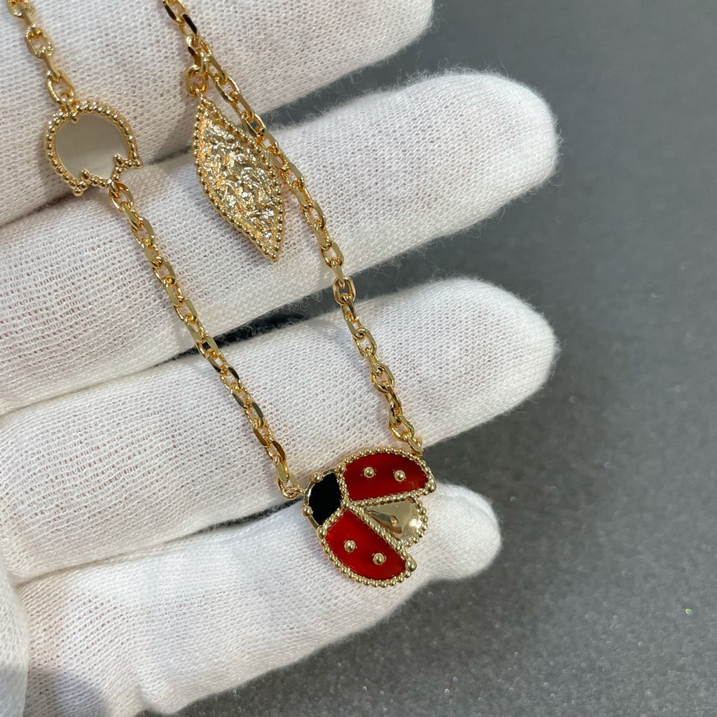 [Demi jewelry]LUCKY SPRING 15 MOTIFS GOLD NECKLACE