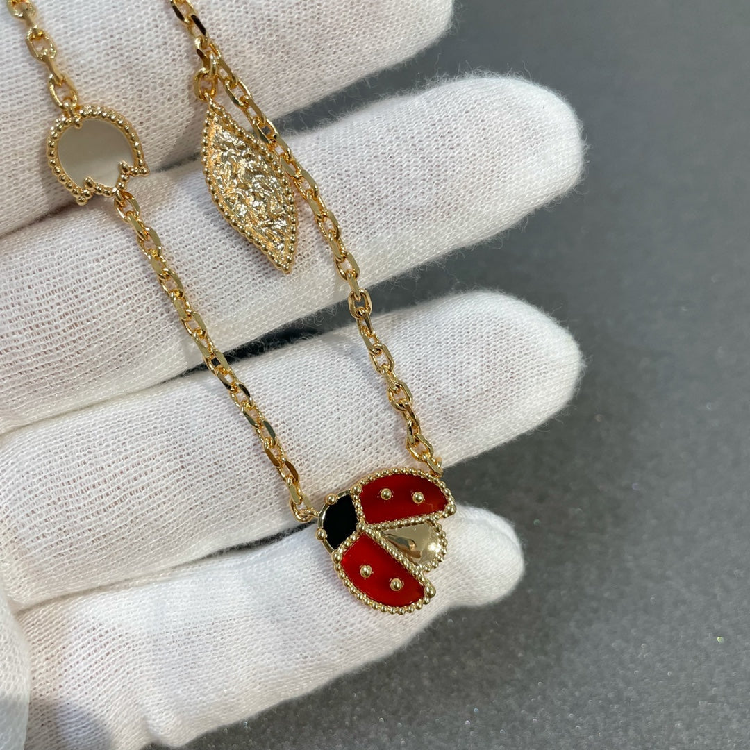 [Demi jewelry]LUCKY SPRING 15 MOTIFS GOLD NECKLACE