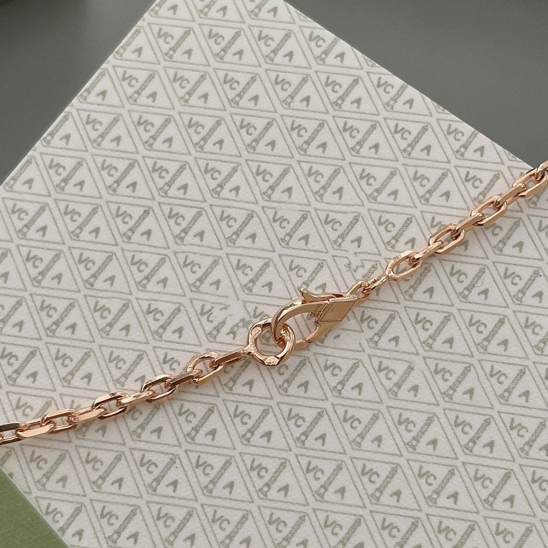 [Demi jewelry]LUCKY SPRING 15 MOTIFS ROSE GOLD NECKLACE
