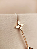 [Demi jewelry]STAR AND SUN 7 MOTIFS GOLD BRACELET