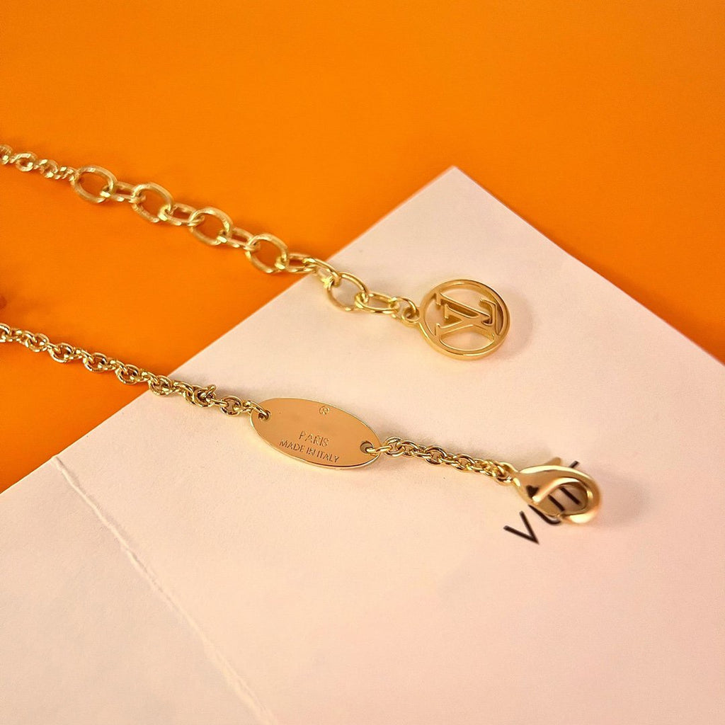 [Demi jewelry]LOGO STAR MOTIF GOLD BRACELET