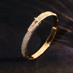 [Demi jewelry]KELLY BRACELET DIAMOND PAVED