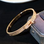[Demi jewelry]KELLY BRACELET DIAMOND PAVED