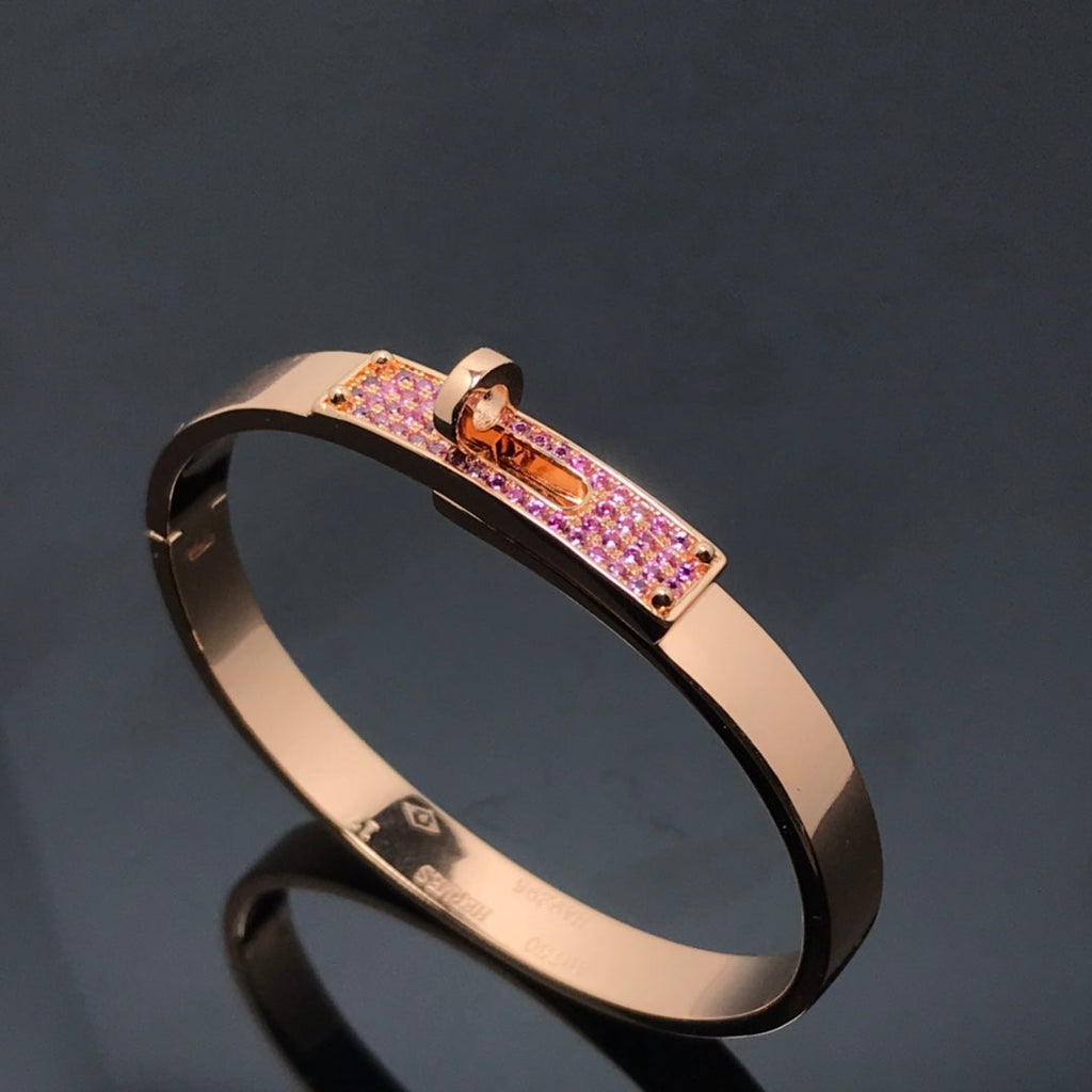 [Demi jewelry]KELLY BRACELET PINK DIAMOND