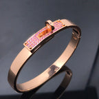 [Demi jewelry]KELLY BRACELET PINK DIAMOND