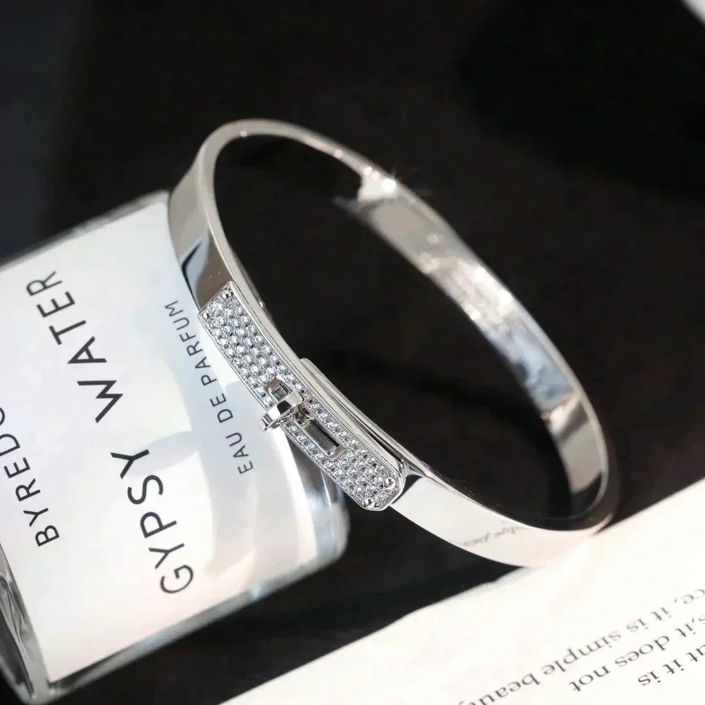 [Demi jewelry]KELLY SILVER DIAMOND BRACELET