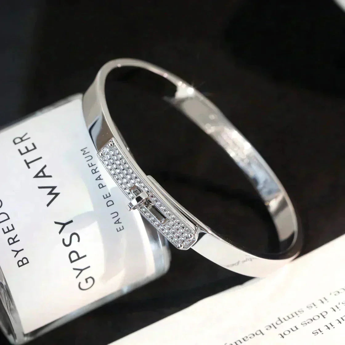 [Demi jewelry]KELLY SILVER DIAMOND BRACELET