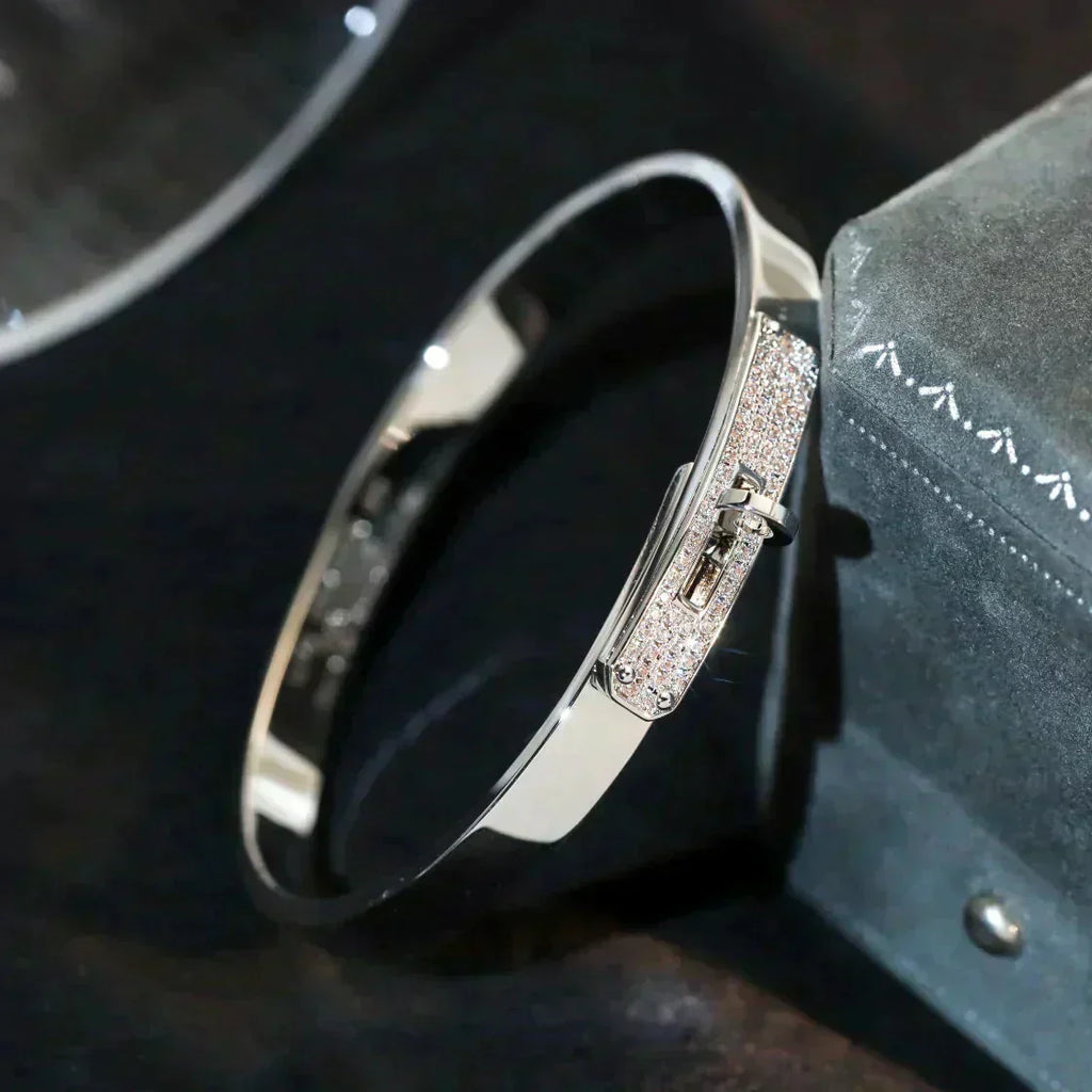 [Demi jewelry]KELLY SILVER DIAMOND BRACELET