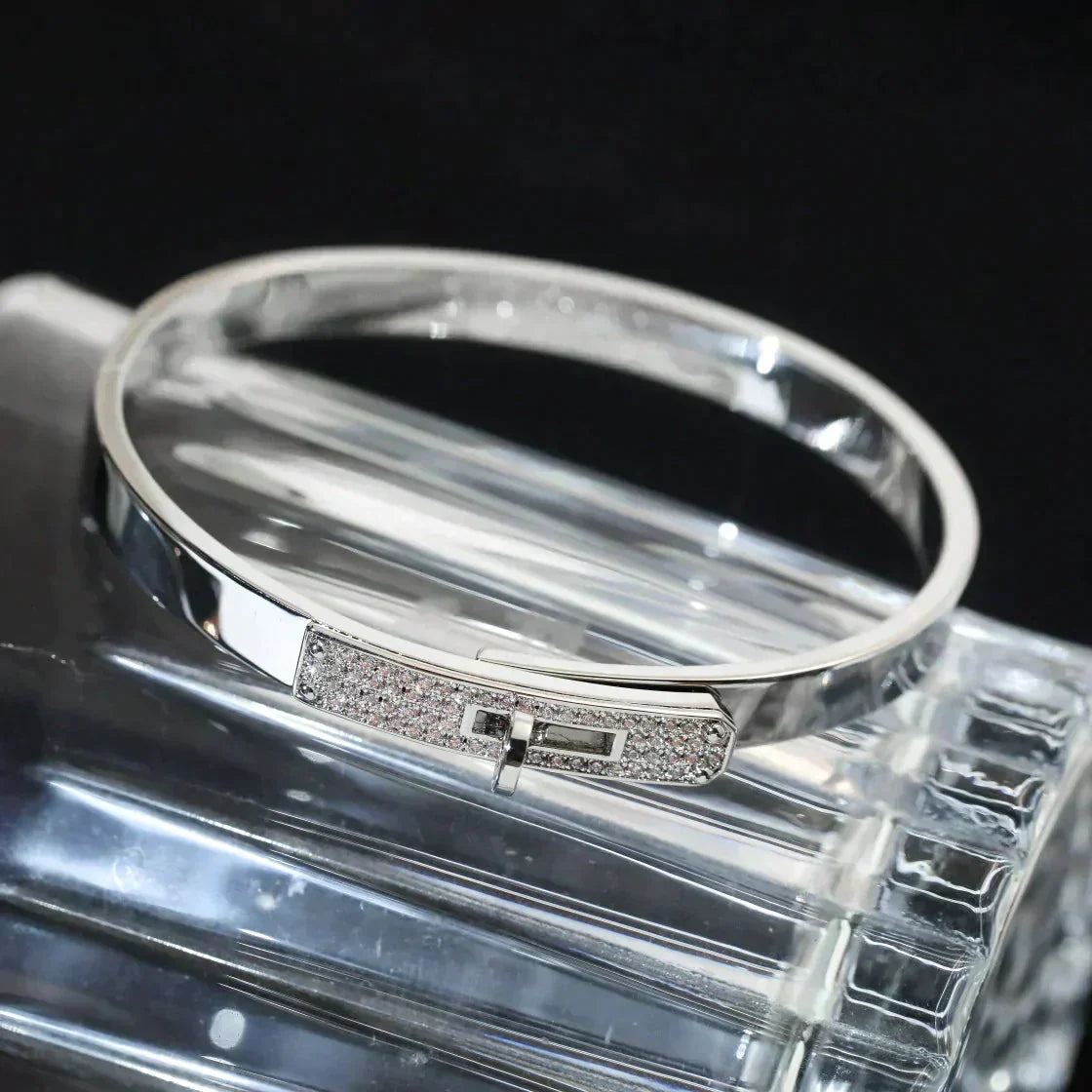 [Demi jewelry]KELLY SILVER DIAMOND BRACELET