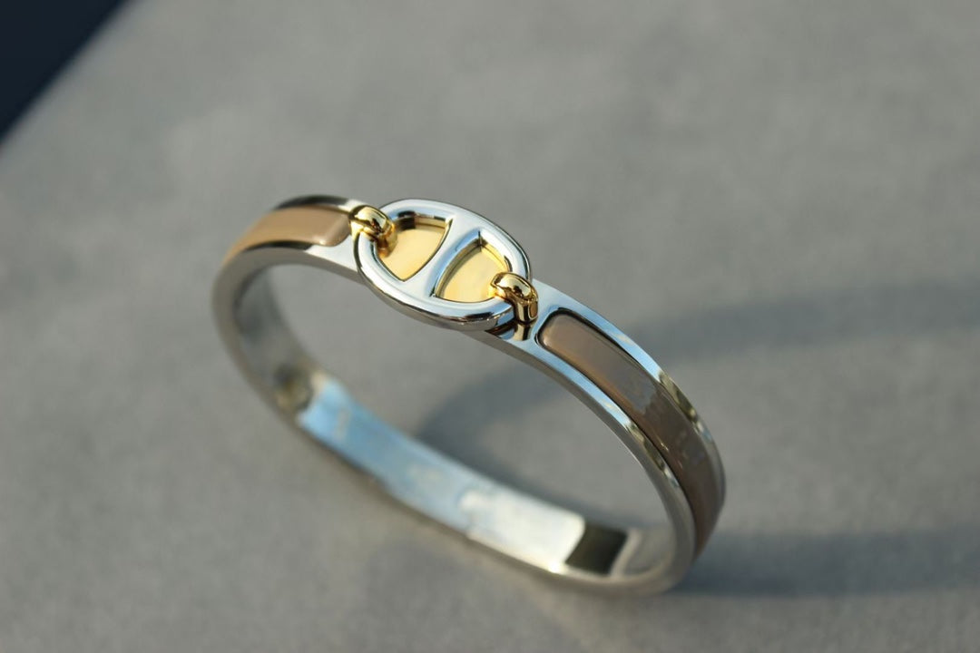 [Demi jewelry]CLIC CHAINE SILVER BRACELET