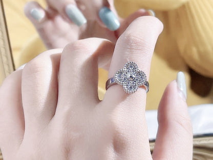 [Mystic]CLOVER DIAMOND RING