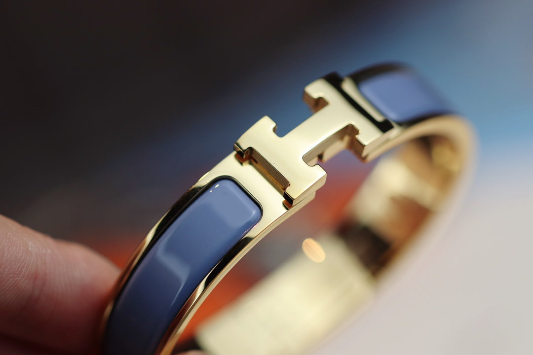 [Mystic]H BRACELET 12MM BLUE GRAY