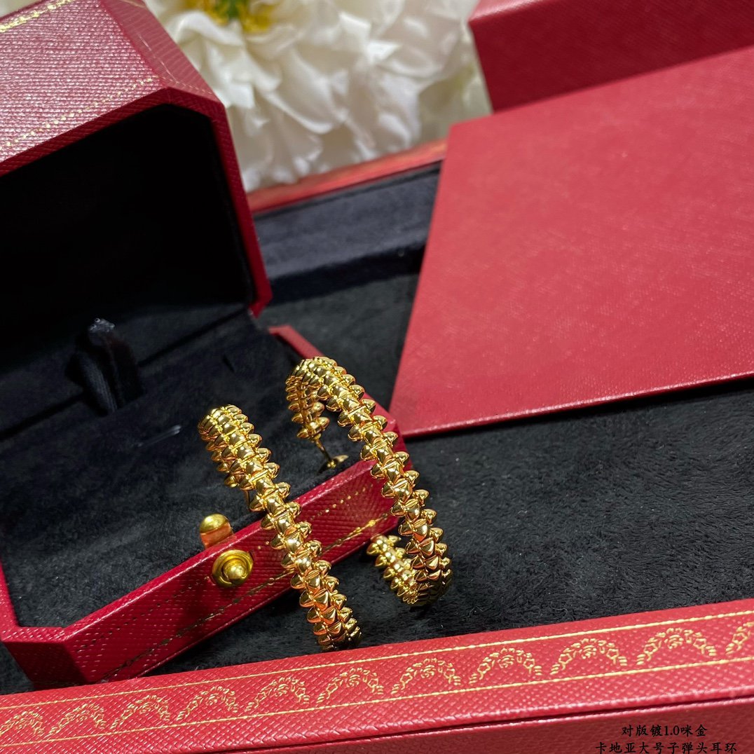 [Demi jewelry]CLASH LARGE HOOP EARRINGS