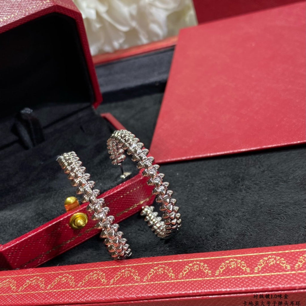 [Demi jewelry]CLASH LARGE HOOP EARRINGS