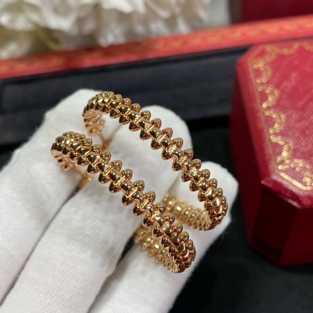 [Demi jewelry]CLASH LARGE HOOP EARRINGS