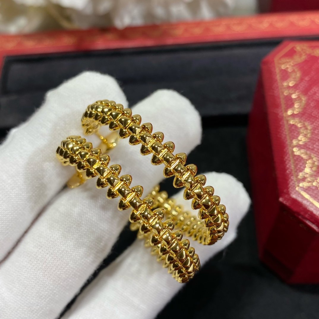 [Demi jewelry]CLASH LARGE HOOP EARRINGS