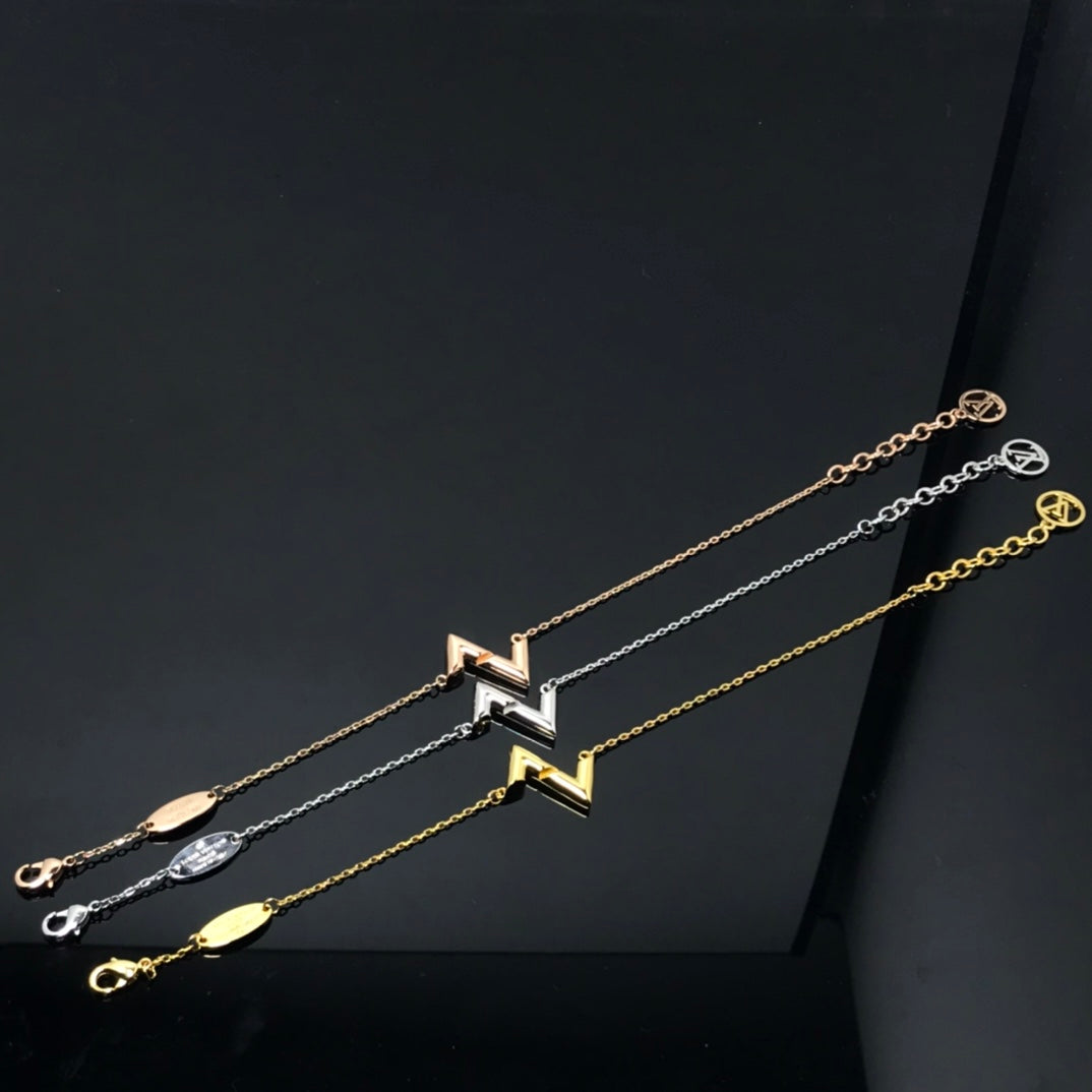 [Demi jewelry]VOLT LV LOGO BRACELET