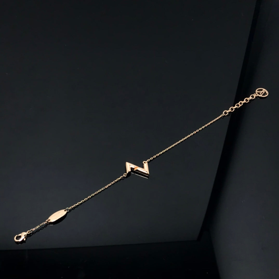 [Demi jewelry]VOLT LV LOGO BRACELET