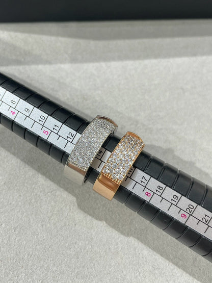 [Mystic]LIENS EVIDENCE  DIAMOND PAVED RING